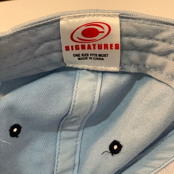 Signatures UNC TarHeels adjustable hat, in Carolina Blue. - Picture 6 of 7